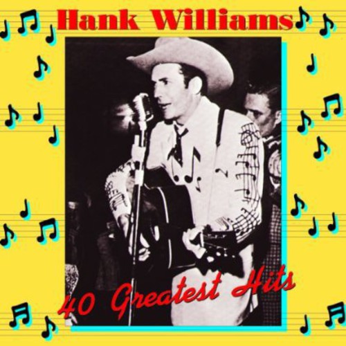 Hank Williams: Hank Williams 40 Greatest Hits - （ VINYL LP ）