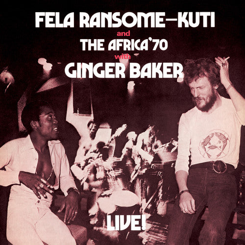 Fela Kuti: Fela Live with Ginger Baker - （ VINYL LP ）