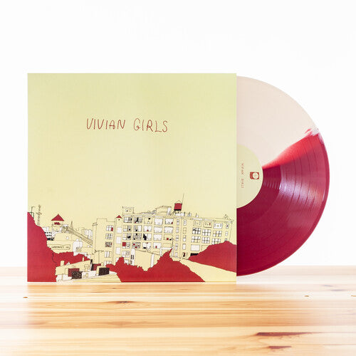 Vivian Girls: Vivian Girls (Half Cream/Half Maroon Vinyl) - （ VINYL LP ）