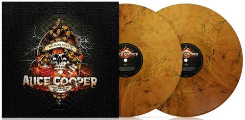 Various Artists: Many Faces Of Alice Cooper (Ltd Double Gatefold 180gm Amber MarbleVinyl) - （ VINYL LP ）