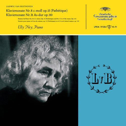 Elly Ney: Beethoven Piano Sonatas Nos. 8, 14, 23, 31 - （ VINYL LP ）