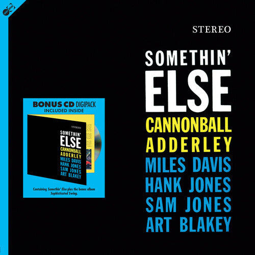Cannonball Adderley: Somethin Else [180-Gram LP With Bonus Tracks & Bonus CD] - （ VINYL LP ）