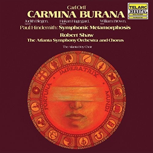 Orff / Shaw, Robert / Atlanta Symphony Orchestra: Carmina Burana - （ VINYL LP ）