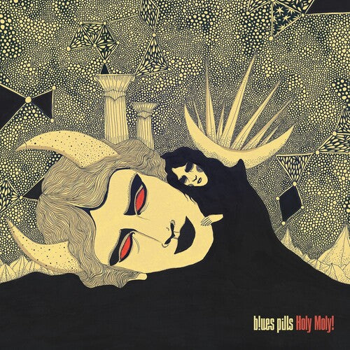 Blues Pills: Holy Moly! (Mustard w/ Black Splatter) - （ VINYL LP ）