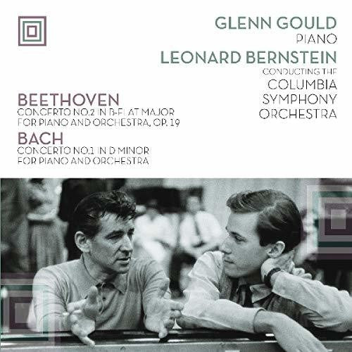 Glenn Gould: Plays Beethoven Concerto 2 & Bach Concerto 1 - （ VINYL LP ）