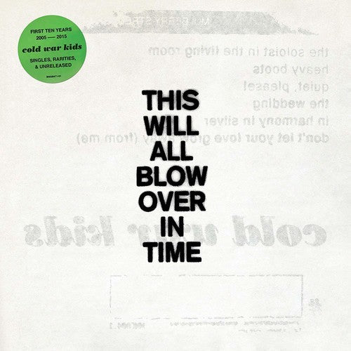 Cold War Kids: This Will All Blow Over In Time - （ VINYL LP ）