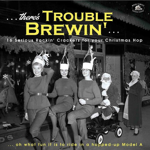 Various Artists: There's Trouble Brewin': 16 Serious Rocki' Crackers For Your Christmas Hop (Various Artists) - （ VINYL LP ）