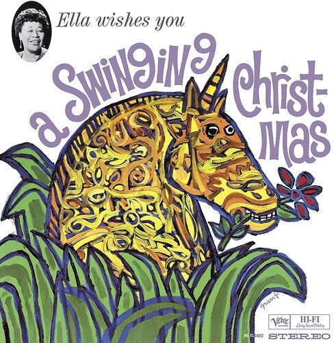 Ella Fitzgerald: Ella Wishes You a Swinging Christmas - （ VINYL LP ）