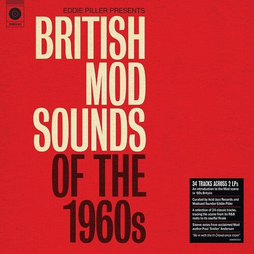 Various Artists: Eddie Piller Presents British Mod Sounds Of The 1960S / Various [140-Gram Black Vinyl] - （ VINYL LP ）