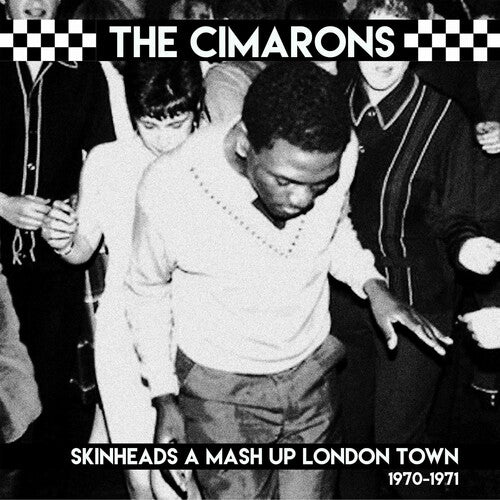 Cimarons: Skinheads A Mash Up London Town 1970-1971 (Black & White Splatter) - （ VINYL LP ）