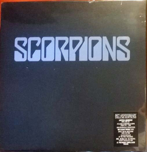 SCORPIONS 50th Anniversary Vinyl + CD Box Set NEW - （ VINYL LP ）