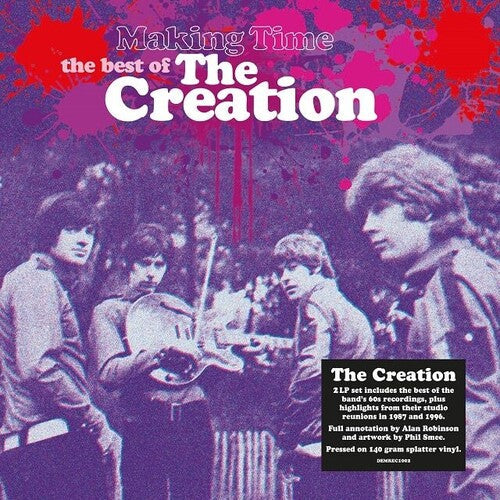 The Creation: Making Time: The Best Of [140-Gram Splatter Colored Vinyl] - （ VINYL LP ）