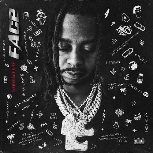 Babyface Ray: Face (black & Red Stripe) - （ VINYL LP ）