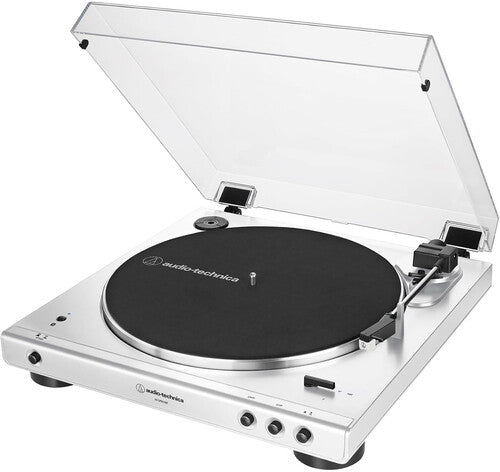 Audio Technica AT-LP60XBT-WW Turntable Bluetooth Fully Automatic (White)