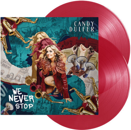 Candy Dulfer: We Never Stop - 2LP Red Vinyl w/ Bonus Track - （ VINYL LP ）