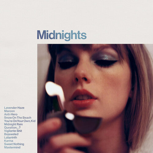Taylor Swift: Midnights (Moonstone Blue Edition) - （ VINYL LP ）