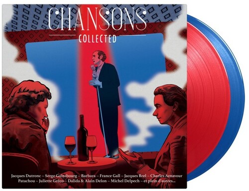 Various Artists: Chansons Collected / Various - Limited 180-Gram Red & Blue Colored Vinyl - （ VINYL LP ）