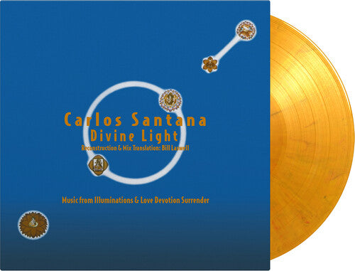 Carlos Santana: Divine Light: Reconstruction & Mix Translation By Bill Laswell - Limited Gatefold 180-Gram Yellow, Red & Black Marble Colored Vinyl - （ VINYL LP ）