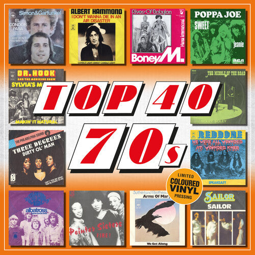 Various Artists: Top 40 70s / Various - 140-Gram Colored Vinyl - （ VINYL LP ）