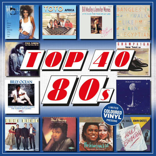 Various Artists: Top 40 80s / Various - 140-Gram Colored Vinyl - （ VINYL LP ）