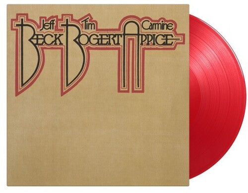 Beck, Jeff / Bogert, Tim / Appice, Carmine: Beck Bogert & Appice: 50th Anniversary - Limited 180-Gram Transparent Red Colored Vinyl - （ VINYL LP ）