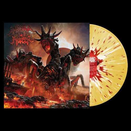 Thy Art Is Murder: Hate - Yellow W/red White Splatter - （ VINYL LP ）