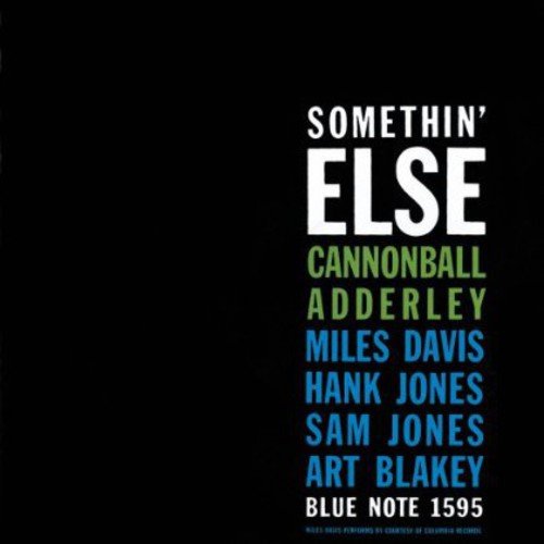 Cannonball Adderley: Somethin Else [Limited Blue Colored Vinyl] - （ VINYL LP ）