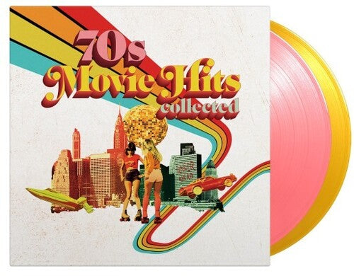 Various Artists: 70's Movie Hits Collected / Various - Limited 180-Gram Pink & Yellow Colored Vinyl - （ VINYL LP ）