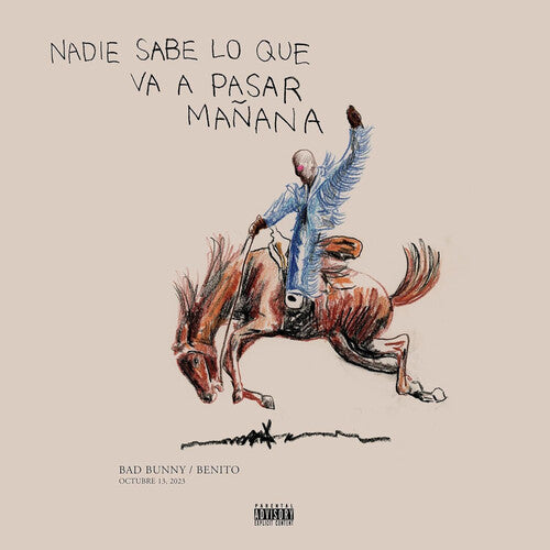Bad Bunny: Nadie Sabe Lo Que Va A Pasar Manana (BLUE Vinyl) - （ VINYL LP ）