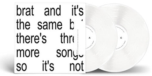 Charli XCX: Brat And It's The Same But There's Three More Songs So It's Not - （ VINYL LP ）