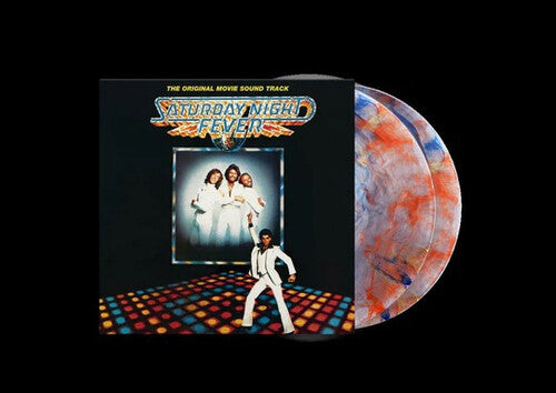 Bee Gees: Saturday Night Fever (Original Soundtrack) - Limited Red, Orange & Blue Marble Colored Vinyl - （ VINYL LP ）