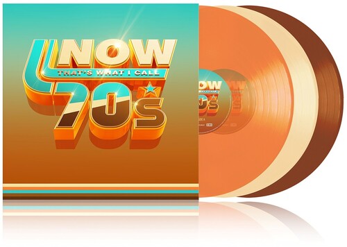 Various Artists: Now That's What I Call The 70's / Various - Orange, Beige & Brown Colored Vinyl - （ VINYL LP ）