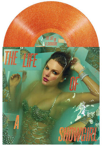 Taylor Swift: The Life of a Showgirl  [Orange Glitter Vinyl] - （ VINYL LP ）