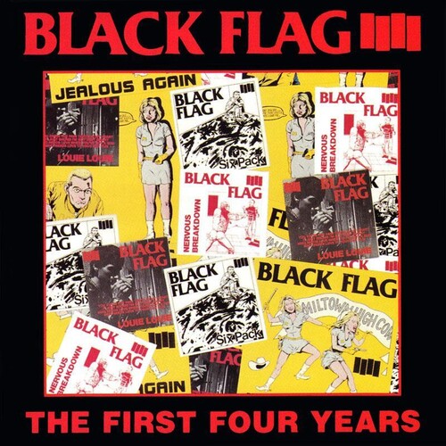 Black Flag: First Four Years / Singles - （ VINYL LP ）