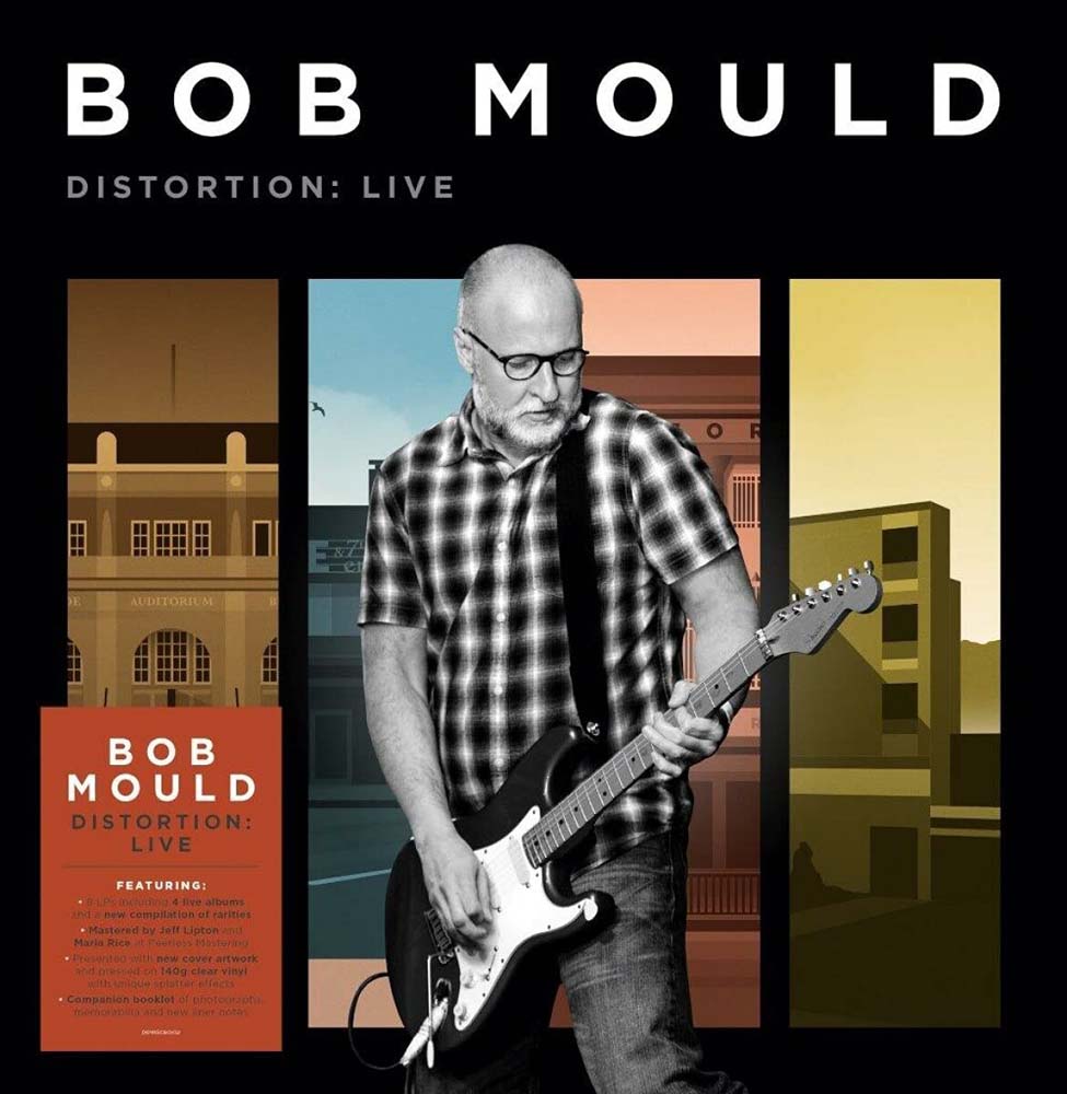 Bob Mould Distortion: Live Vinyl LP Box Set Clear Splatter Colour 2021 - （ VINYL LP ）