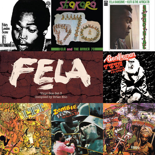 FELA KUTI #3 CURATED BY BRIAN ENO LP VINYL NEW 33RPM BOX SET 2014 - （ VINYL LP ）