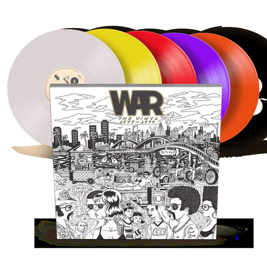 WAR The Vinyl 1977-1994 Vinyl Box Set Multi-Coloured Black Friday 2024 - （ VINYL LP ）