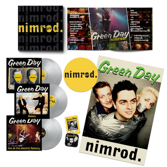 Green Day Nimrod Vinyl LP Box Set 25th Anniversary Deluxe Edition 2023 - （ VINYL LP ）