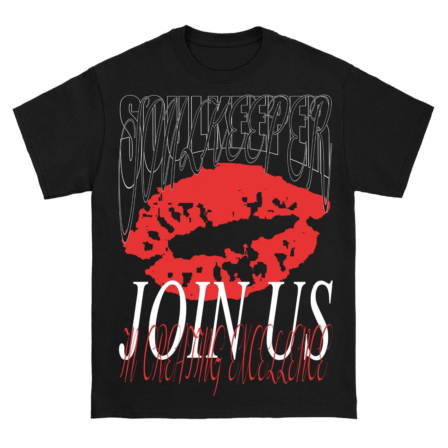 Join Us In Creating Excellence Black - Tee