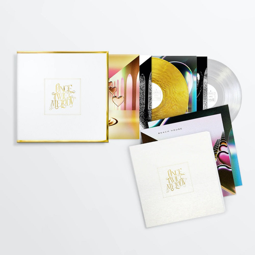 Beach House Once Twice Melody Vinyl LP Box Set Gold Edition 2022 - （ VINYL LP ）
