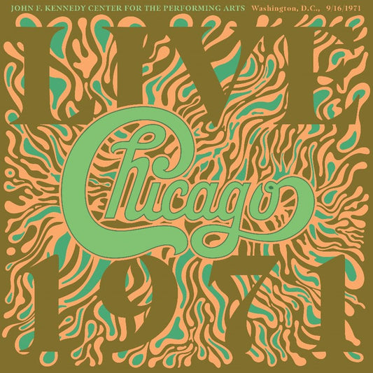Chicago Chicago at The John F. Kennedy Center for the Performing Arts, Washington D.C. (9/16/71) 4 LP Vinyl Box Set 2024 - （ VINYL LP ）
