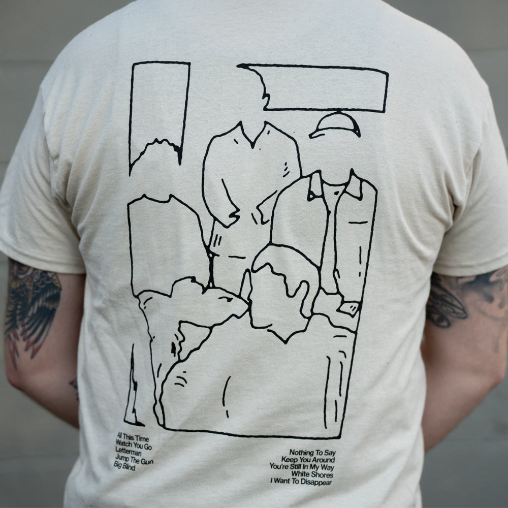 I Want To Disappear Natural - Tee