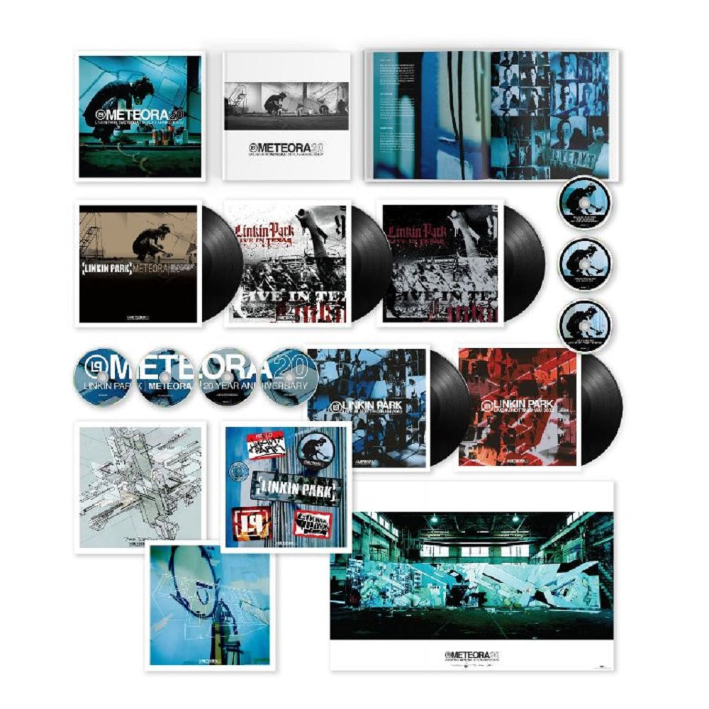 Linkin Park Meteora 20th Anniversary Super Deluxe & 20th Anniversary Vinyl & CD Box Set 2023 - （ VINYL LP ）