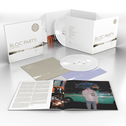 Bloc Party Silent Alarm - 20th Anniversary Vinyl LP Box Set White Colour Due Out 26/09/25 - （ VINYL LP ）