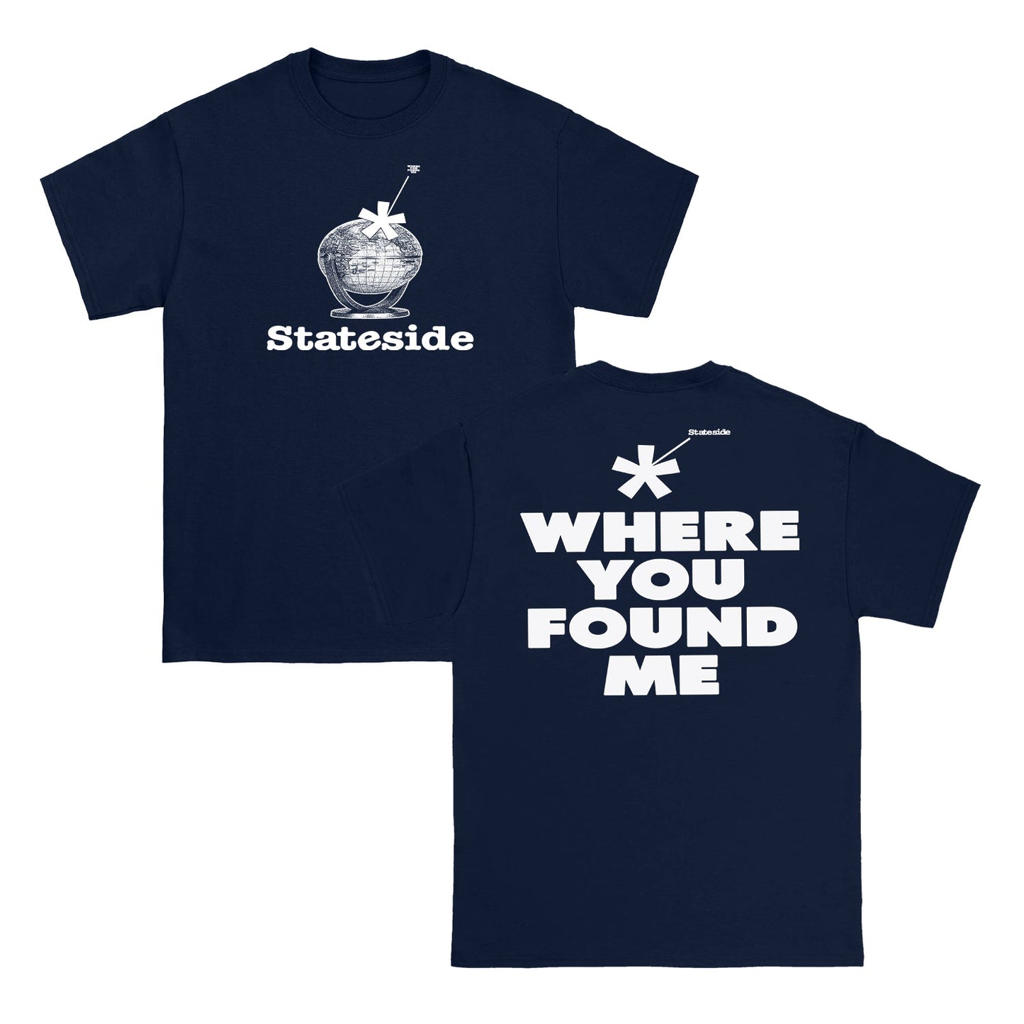Where You Found Me Navy - Tee