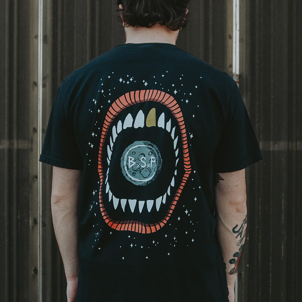 Mouth Black - Tee