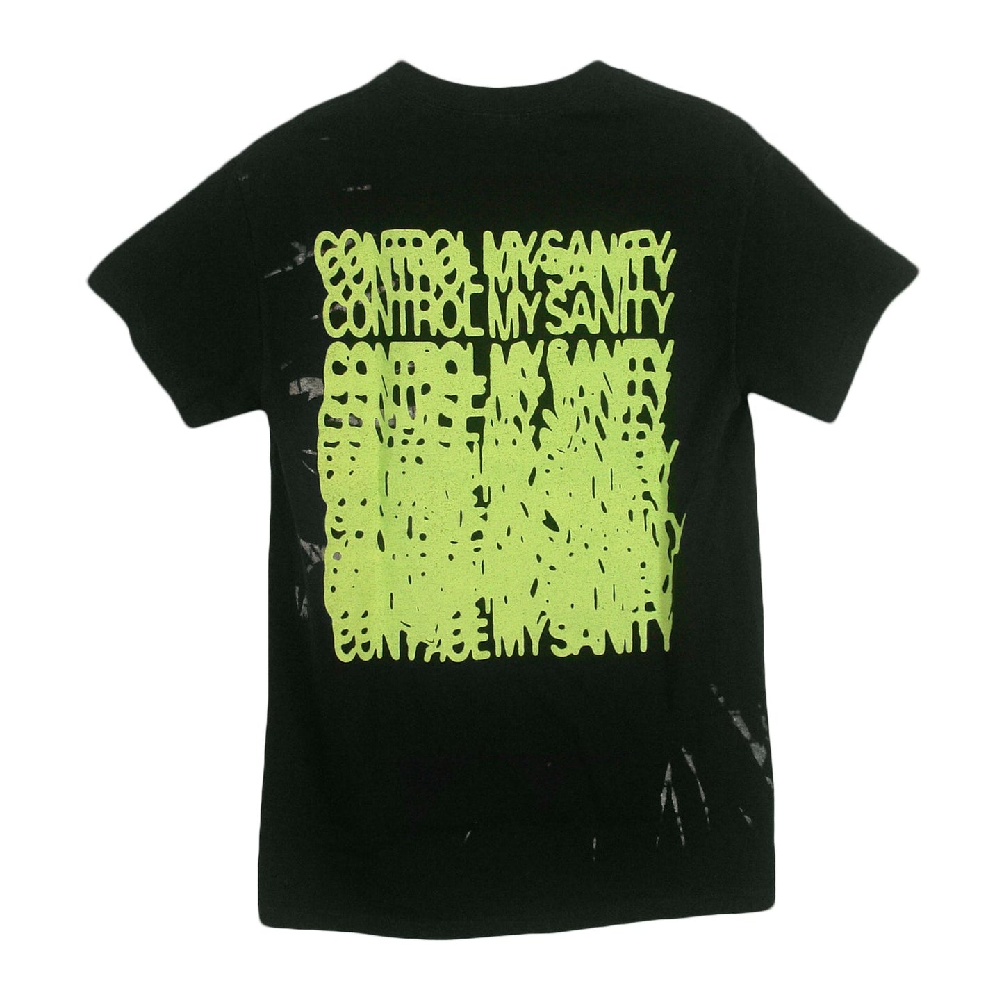 Stacked Black Tie Dye - Tee