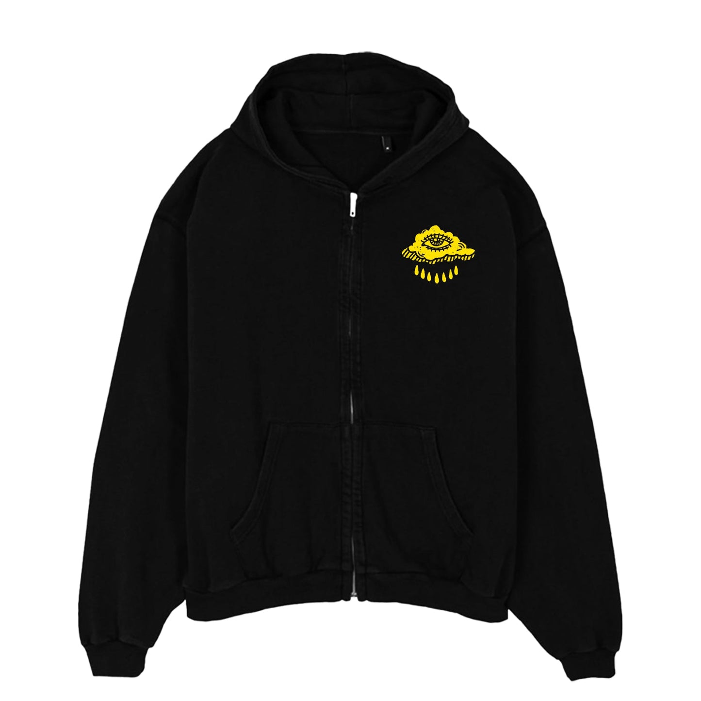 Moon Black - Zip-Up