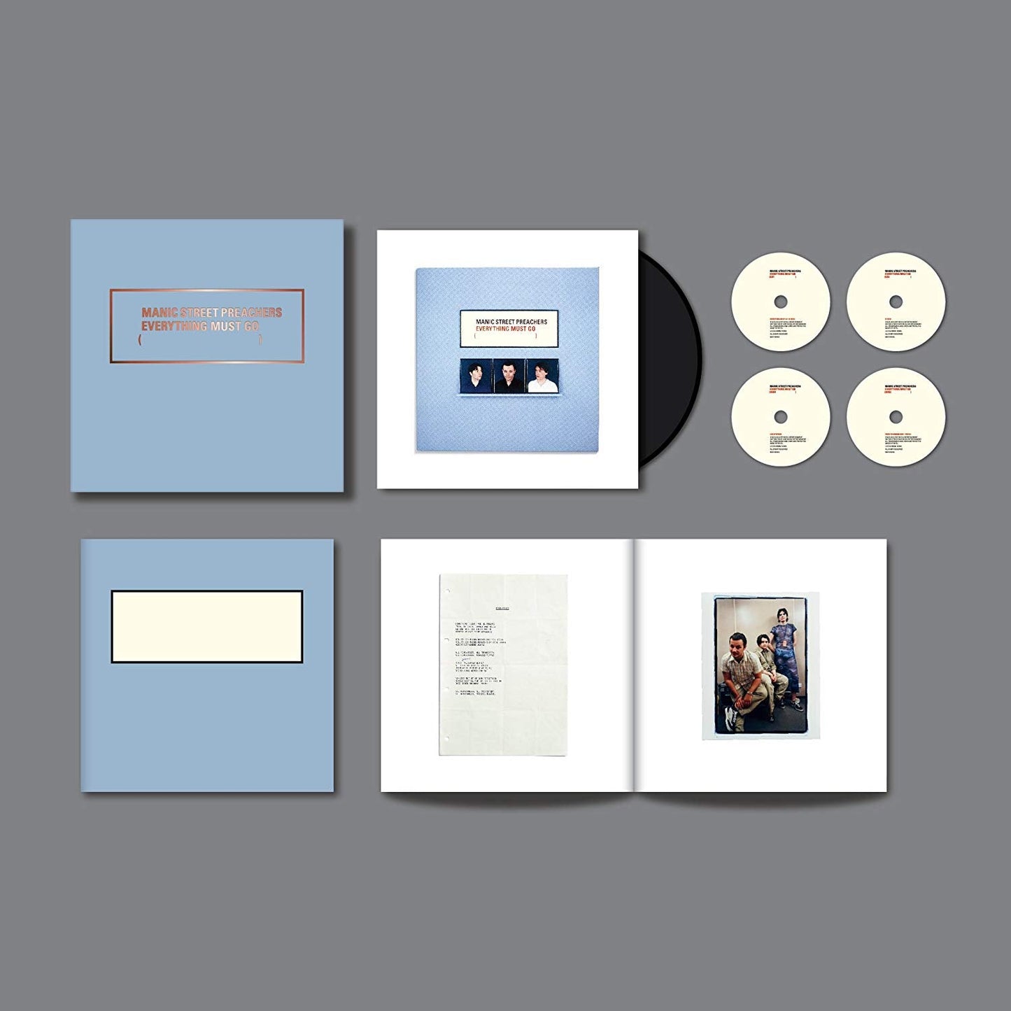 Manic Street Preachers - Everything Must Go Vinyl LP Box Set Edition 2016 - （ VINYL LP ）