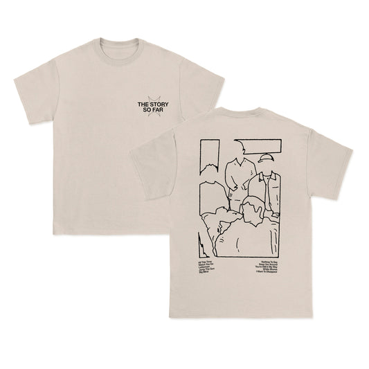 I Want To Disappear Natural - Tee